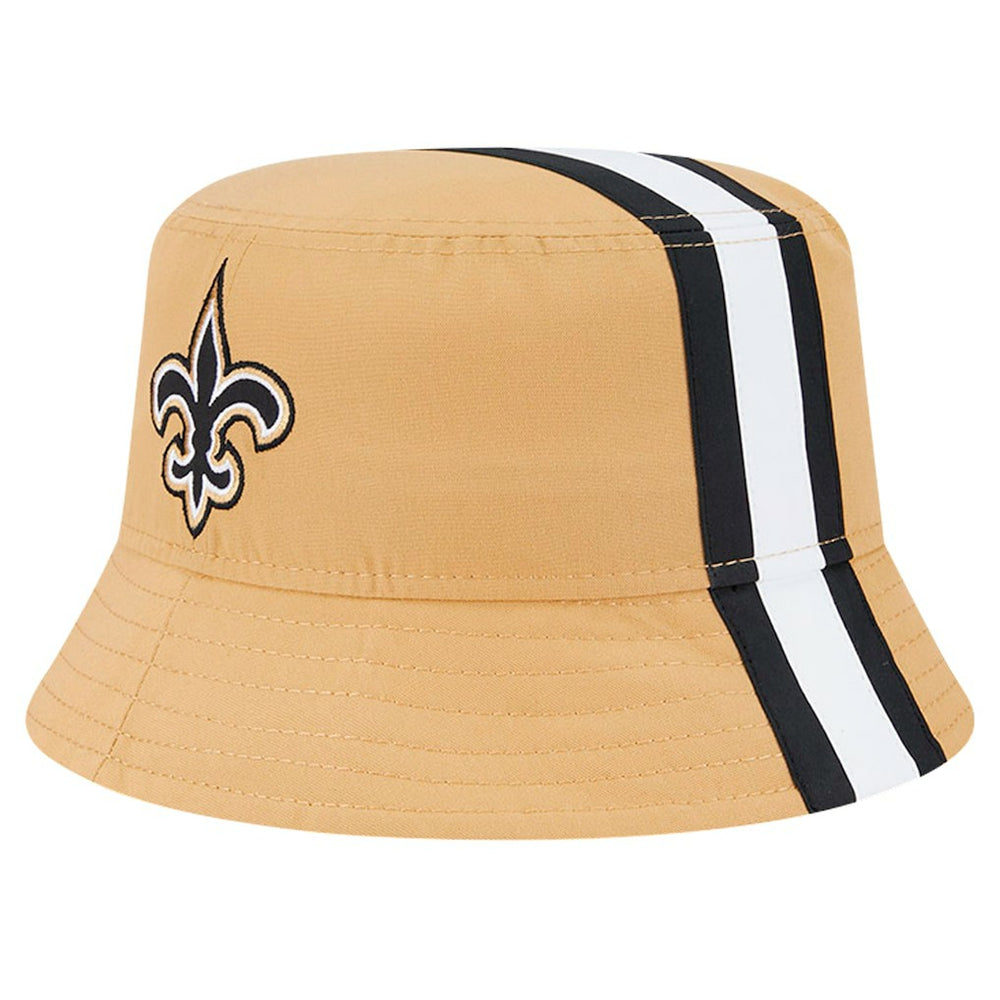 New Orleans Saints New Era Helmet Bucket Hat Gold - NFL