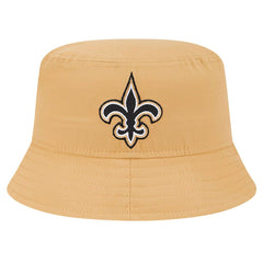 New Orleans Saints New Era Helmet Bucket Hat Gold - NFL
