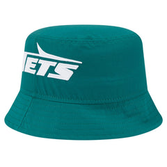 New York Jets New Era Helmet Bucket Hat Green - NFL