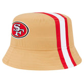 San Francisco 49ers New Era Helmet Bucket Hat Gold - NFL