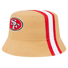 San Francisco 49ers New Era Helmet Bucket Hat Gold - NFL