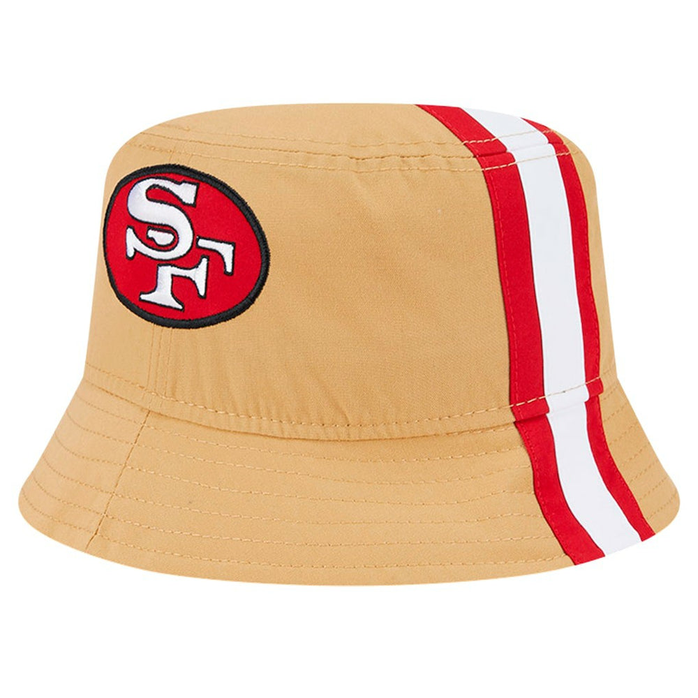San Francisco 49ers New Era Helmet Bucket Hat Gold - NFL