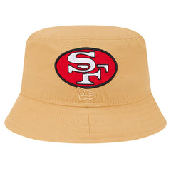 San Francisco 49ers New Era Helmet Bucket Hat Gold - NFL