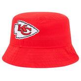 Kansas City Chiefs New Era Helmet Bucket Hat Red - NFL
