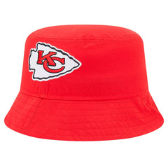 Kansas City Chiefs New Era Helmet Bucket Hat Red - NFL