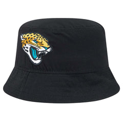 Jacksonville Jaguars New Era Helmet Bucket Hat Black - NFL