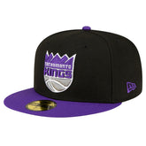 New Era - Sacramento Kings 2-Tone 59FIFTY Fitted Hat - Black/Purple