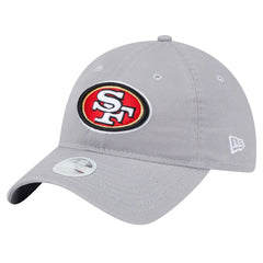 San Francisco 49ers New Era Women's Main 9TWENTY Adjustable Hat Gray - NFL