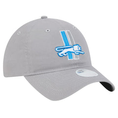 Detroit Lions New Era Women's Main 9TWENTY Adjustable Hat Gray - NFL