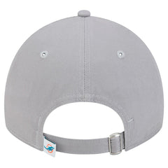 Miami Dolphins New Era Women's Main 9TWENTY Adjustable Hat Gray - NFL