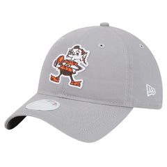 Cleveland Browns New Era Women's Main 9TWENTY Adjustable Hat Gray - NFL