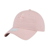 New Orleans Saints New Era Women's Main 9TWENTY Adjustable Hat Main 9TWENTY Adjustable Hat Light Pink - NFL
