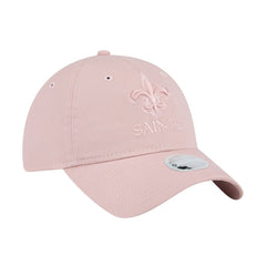 New Orleans Saints New Era Women's Main 9TWENTY Adjustable Hat Main 9TWENTY Adjustable Hat Light Pink - NFL