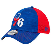 New Era - Philadelphia 76ers Active Tech Neo Flex 39THIRTY Flex Hat - Royal/Red