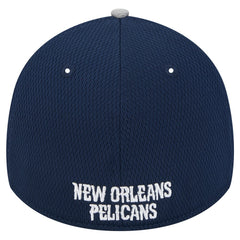 New Era - New Orleans Pelicans Active Trim 39THIRTY Flex Hat - Gray/Navy