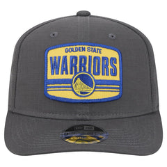 New Era - Golden State Warriors Team Elevated Patch 9SEVENTY Adjustable Hat - Graphite