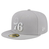 New Era - Philadelphia 76ers Color Pack 59FIFTY Fitted Hat - Gray