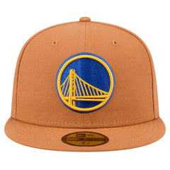 New Era - Golden State Warriors Color Pack 59FIFTY Fitted Hat - Tan