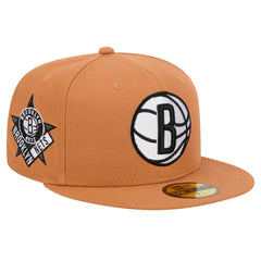 New Era - Brooklyn Nets Color Pack 59FIFTY Fitted Hat - Tan