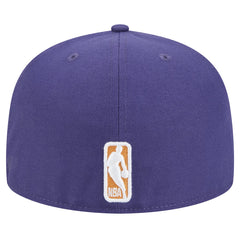 New Era - Phoenix Suns Sport Night Script Sided 59FIFTY Fitted Hat - Purple