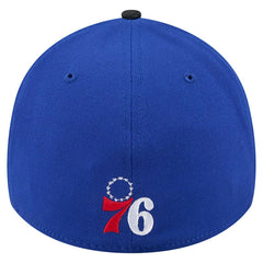 New Era - Philadelphia 76ers Sport Night Visor Hit 39THIRTY Flex Hat - Royal/Black