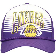 New Era - Los Angeles Lakers Purple Throwback Gradient A-Frame 9FORTY Adjustable Hat