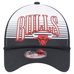 New Era - Chicago Bulls Black Throwback Gradient A-Frame 9FORTY Adjustable Hat