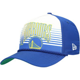 New Era - Golden State Warriors Royal Throwback Gradient A-Frame 9FORTY Adjustable Hat