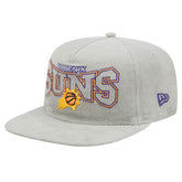 New Era - Phoenix Suns Throwback Corduroy Golfer Snapback Hat - Gray