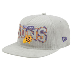 New Era - Phoenix Suns Throwback Corduroy Golfer Snapback Hat - Gray