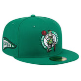 New Era - Boston Celtics Throwback Pennant 59FIFTY Fitted Hat - Kelly Green