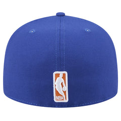 New Era - New York Knicks Throwback Pennant 59FIFTY Fitted Hat - Blue