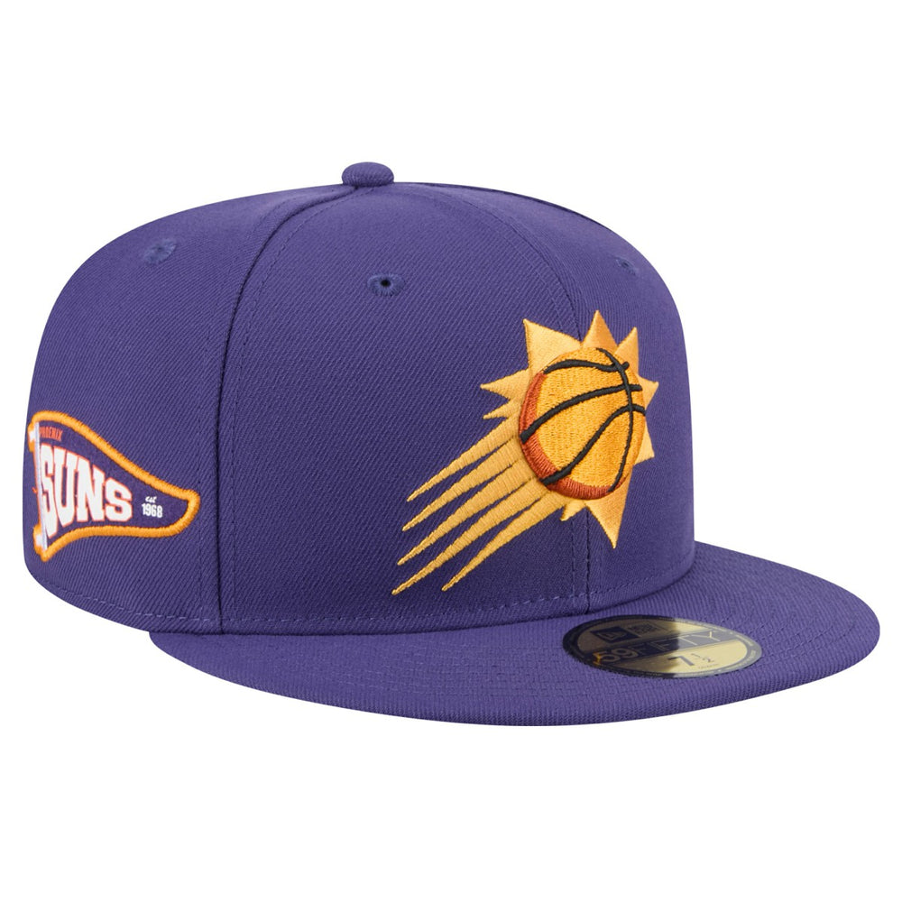 New Era - Phoenix Suns Throwback Pennant 59FIFTY Fitted Hat - Purple