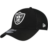 New Era Las Vegas Raiders Black Main Neo 39THIRTY Flex Hat - NFL