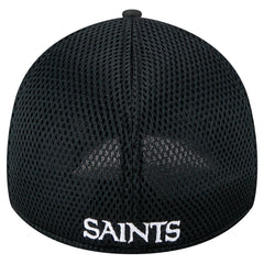 New Era New Orleans Saints Black Main Neo 39THIRTY Flex Hat - NFL