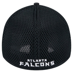 New Era Atlanta Falcons Black Main Neo 39THIRTY Flex Hat - NFL
