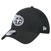 New Era Tennessee Titans Black Main Neo 39THIRTY Flex Hat - NFL