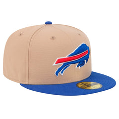 Buffalo Bills New Era Logo Main 59FIFTY Fitted Hat Tan - NFL