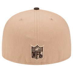 Cleveland Browns New Era Throwback Logo Main 59FIFTY Fitted Hat Tan - NFL