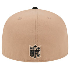 New Orleans Saints New Era Logo Main 59FIFTY Fitted Hat Tan - NFL