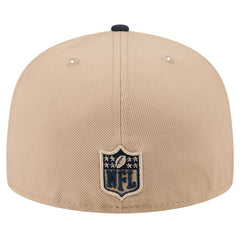 Houston Texans New Era Logo Main 59FIFTY Fitted Hat Tan - NFL