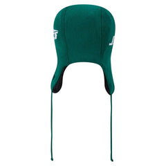 New York Jets New Era Helmet Head Trapper Knit Hat Green - NFL