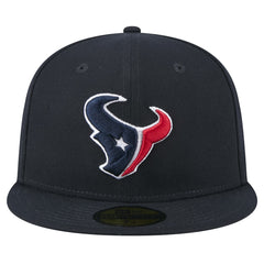 Houston Texans New Era Main 59FIFTY Fitted Hat Navy - NFL