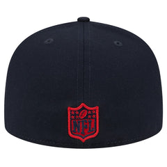 Houston Texans New Era Main Side Patch 59FIFTY Fitted Hat Navy - NFL