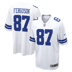 Jake Ferguson Dallas Cowboys Game Jersey White - Nike