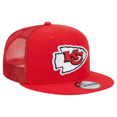 Kansas City Chiefs New Era Main Trucker 9FIFTY Snapback Hat Red - NFL