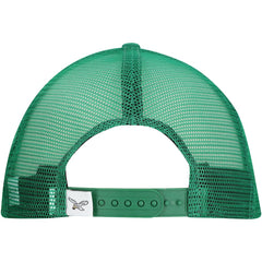 Philadelphia Eagles New Era Throwback Main Trucker 9FIFTY Snapback Hat Kelly Green - NFL