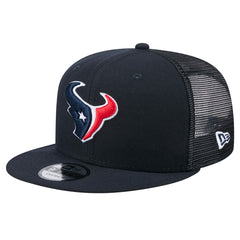 Houston Texans New Era Main Trucker 9FIFTY Snapback Hat Navy - NFL