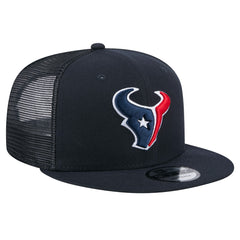 Houston Texans New Era Main Trucker 9FIFTY Snapback Hat Navy - NFL