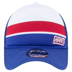 New York Giants New Era Youth Sport Night Color Block 9FORTY A-Frame Trucker Adjustable Hat Royal - NFL